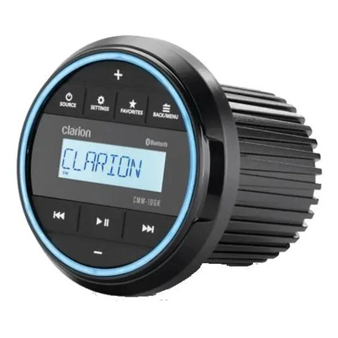 Clarion CMM-10GR Marine Source Unit With LCD Display - #92718 (CMM10GR) - Image 2