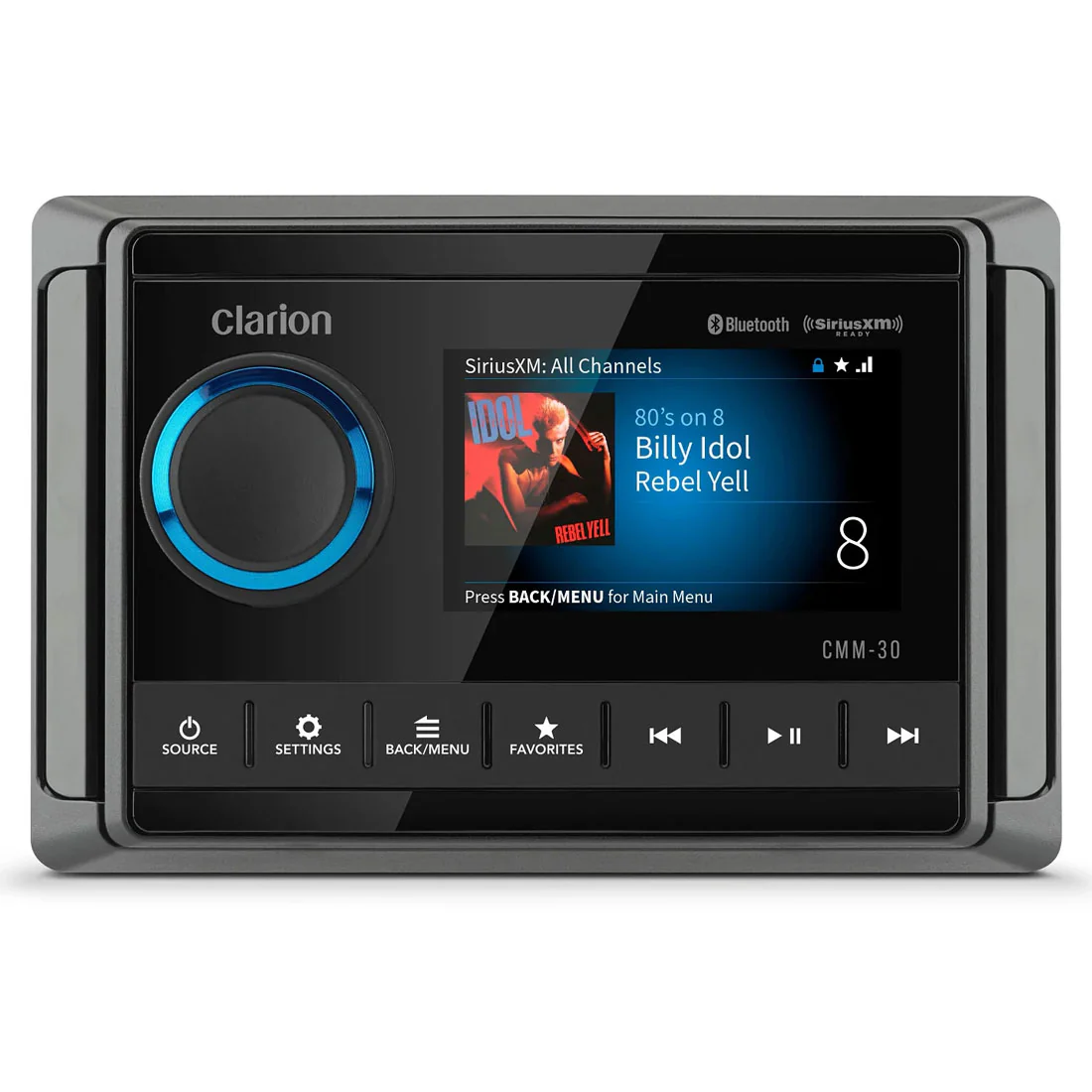Clarion CMM-30 Marine Digital Media Receiver with 3" LCD - #92804 (CMM30) - Image 5