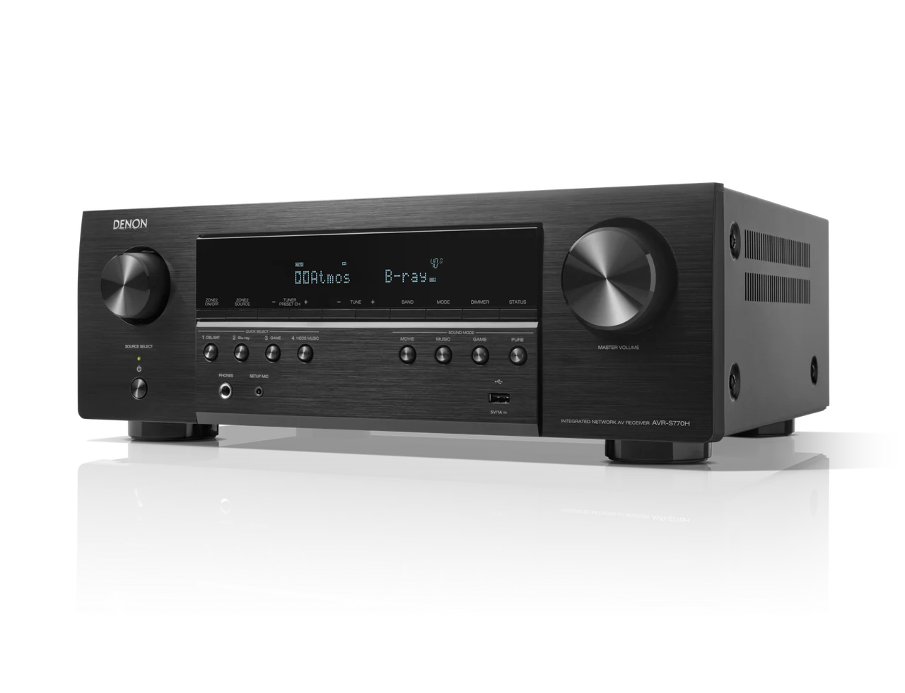 Denon AVR-S770H 7.2 Ch. 8K AV Receiver - 2024 Model - Image 4