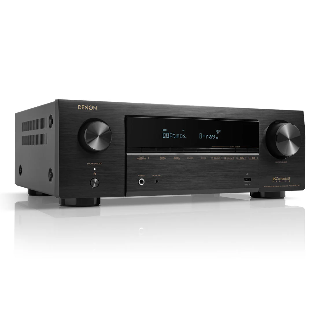 Denon AVR-X1800H 7.2 Channel Receiver | Home 550 Smart Sound Bar Bundle - Image 3