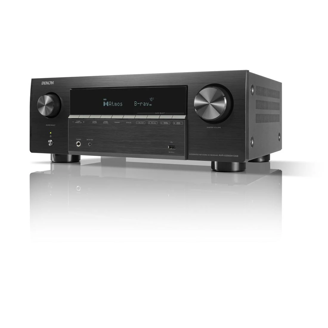 Denon AVR-X2900H DAB AV Receiver with HEOS