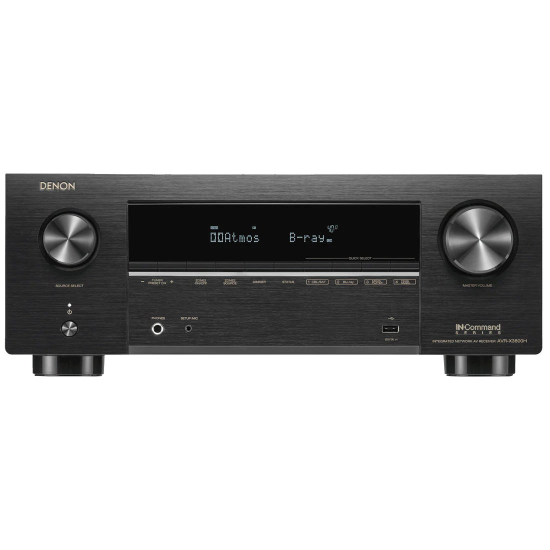 Denon AVR-X3800H 9.4 Channel 8K AV Receiver | Home 550 Smart Sound Bar Bundle - Image 2