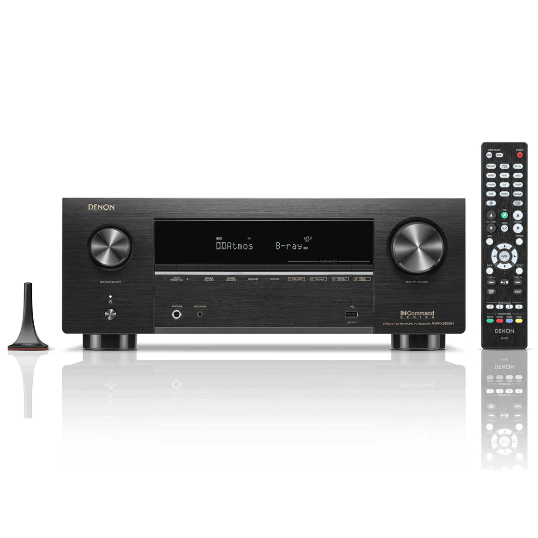 Denon AVR-X3800H 9.4 Channel 8K AV Receiver | Home 550 Smart Sound Bar Bundle - Image 4