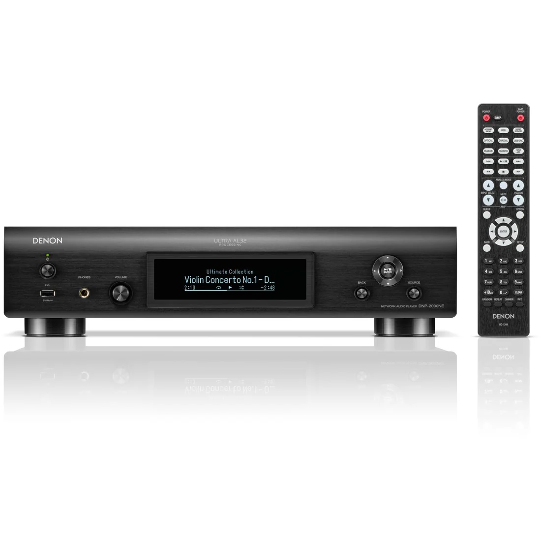 Denon DNP-2000NE High-resolution Network Audio Player with HEOS® Built-in - 2023 Model (DNP2000NE) - Image 8