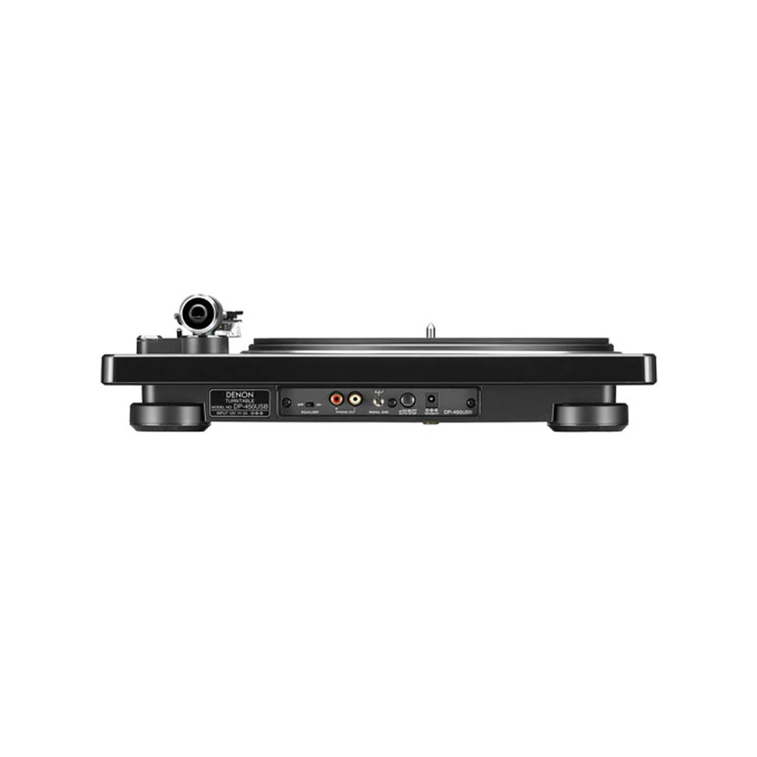 Denon DP-450USB Stereo Turntable w/ USB - Black (DP450USB) - Image 4