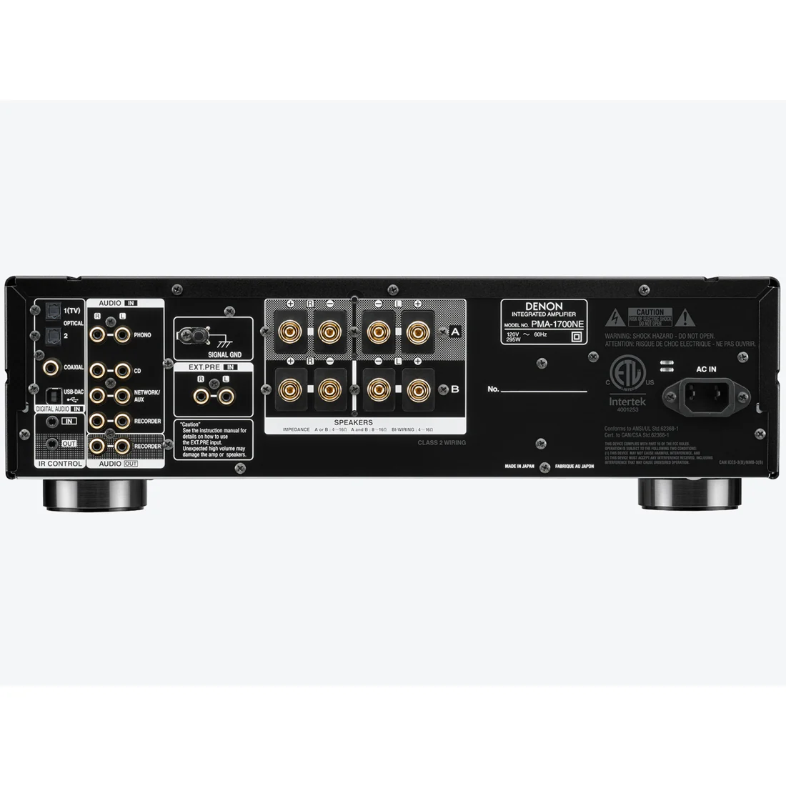 Denon PMA-1700NE Integrated Amplifier with AL32 Processing (PMA1700NE) - Image 4
