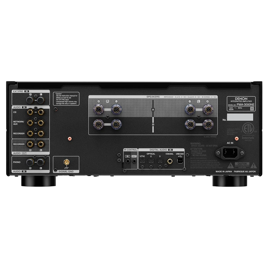 Denon PMA-3000NE 2-channel 160W Integrated Amplifier (OPEN BOX) - Image 4