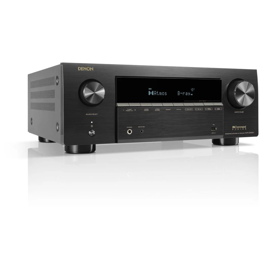 Denon X-Series AVR-X3900H 9.4ch. AV Receiver with HEOS