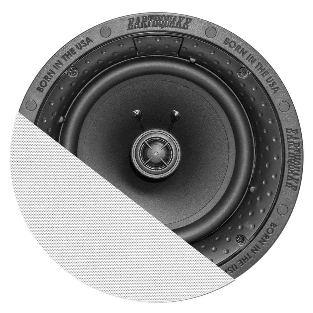 Earthquake Sound R650 6.5" Reference In Ceiling Speakers With Magnetic Paintable Grill - Pair (R650) - Image 2