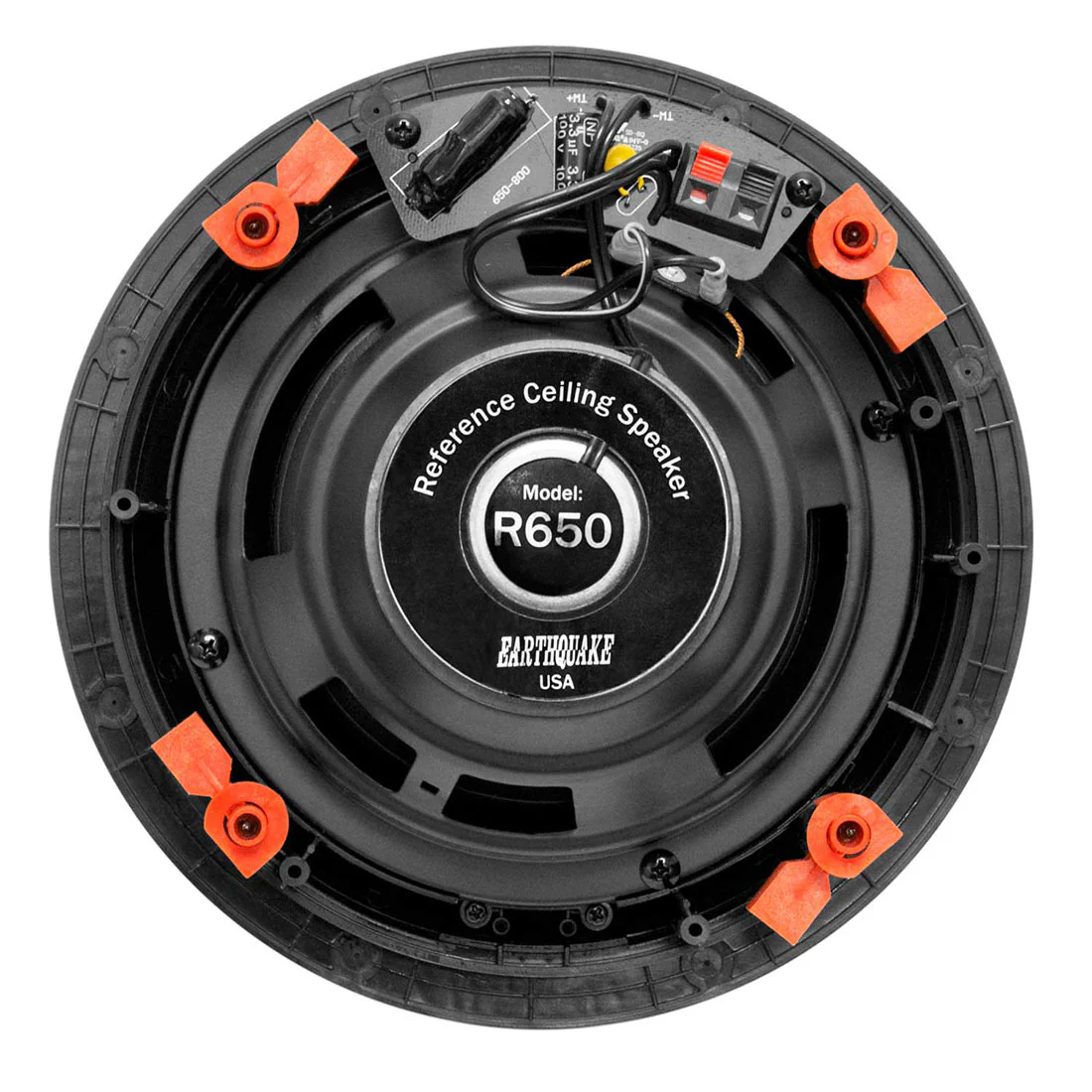 Earthquake Sound R650 6.5" Reference In Ceiling Speakers With Magnetic Paintable Grill - Pair (R650) - Image 5