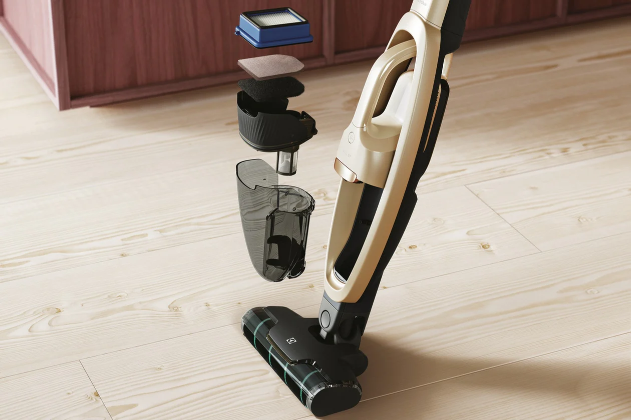 Electrolux EHVS35H2AQ WellQ7 Hard Floor Stick Vacuum - Soft Sand - Image 7