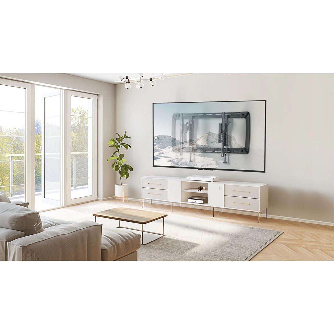 ErgoAV ERMTL3-01B Large Extend Tilt Mount for TVs 46" to 100" (ERMTL301B) - Image 16