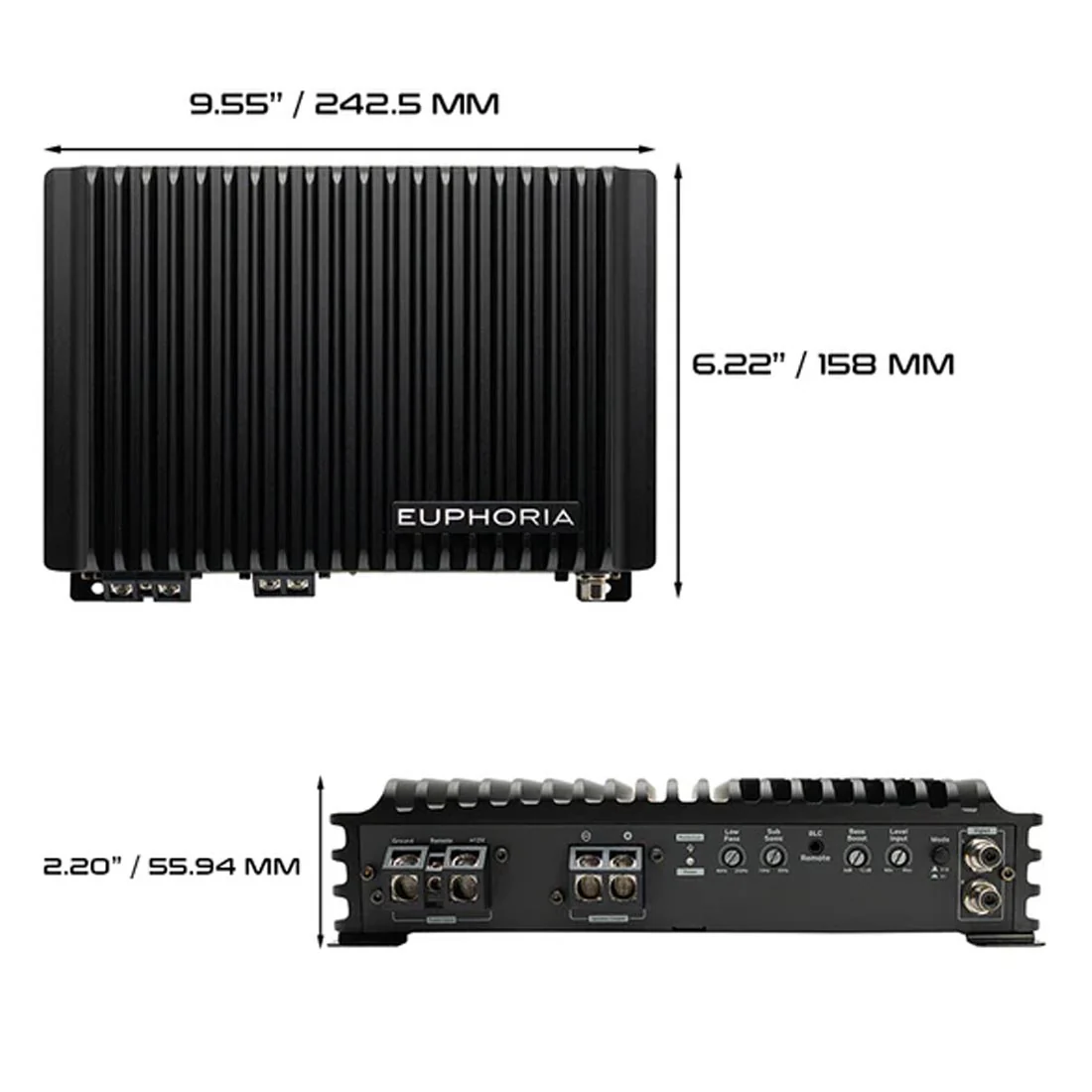 Euphoria EA1.1800 Full Range Class D Monoblock Subwoofer Amplifier (EA11800) - Image 4