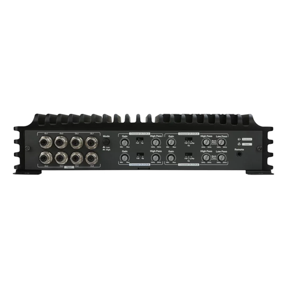 Euphoria EA8.1200 8-Channel Full Range Class D Car Amplifier (EA81200) - Image 3
