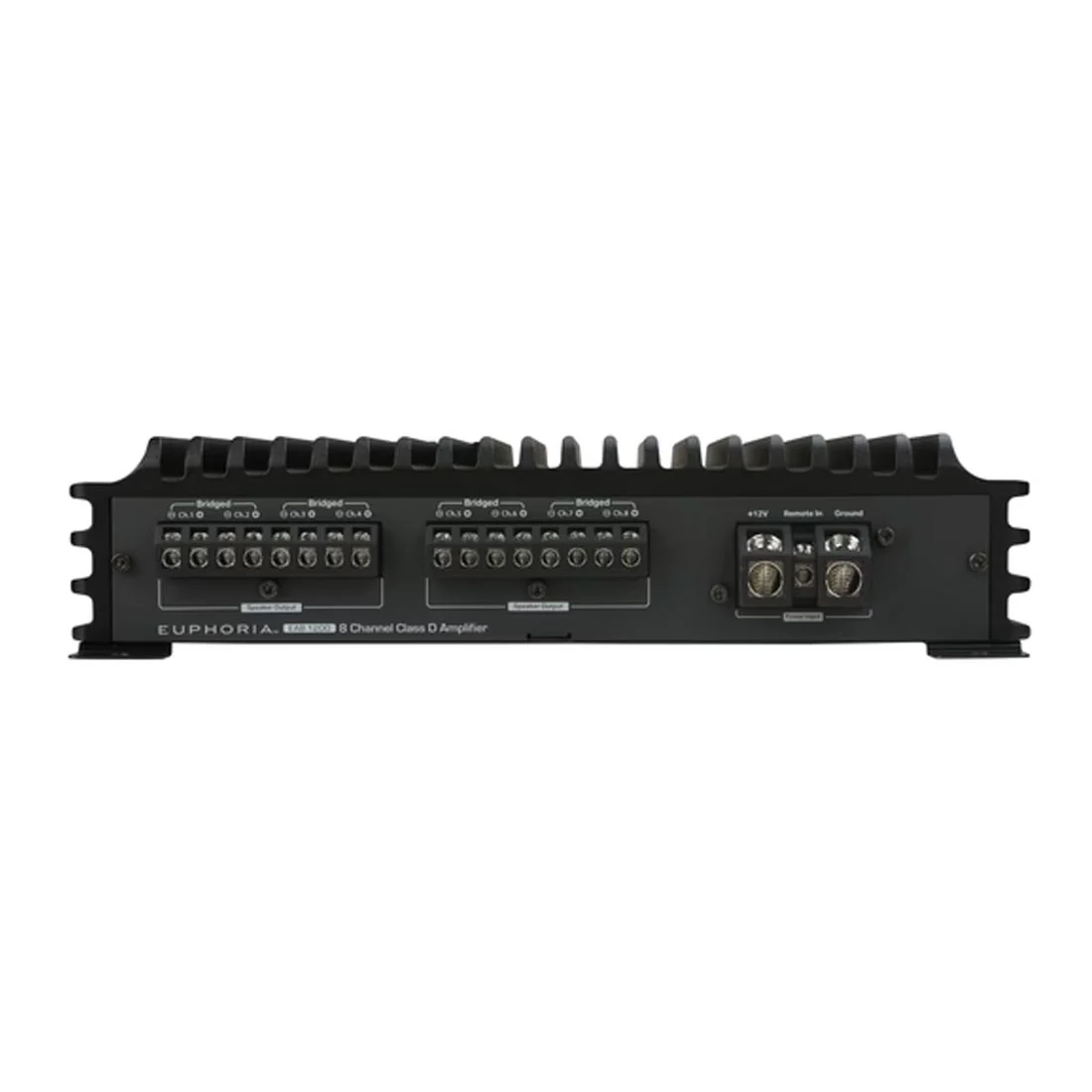 Euphoria EA8.1200 8-Channel Full Range Class D Car Amplifier (EA81200) - Image 4