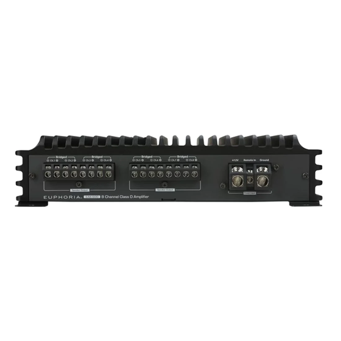 Euphoria EA8.600 8-Channel Full Range Class D Car Amplifier (EA8600) - Image 2