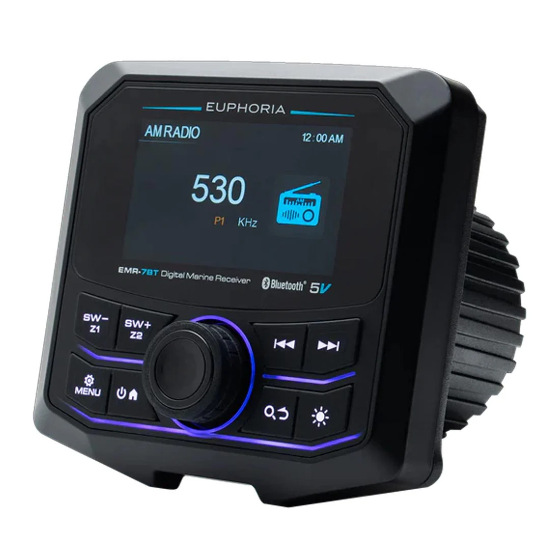 Euphoria EMR-7BT LCD Digital Marine Bluetooth Receiver (EMR7BT) - Image 8