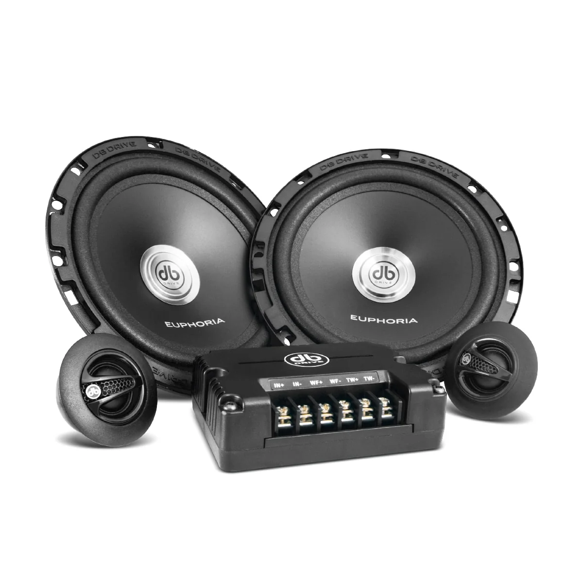 Euphoria ES5-6C 6"x9" 3-Way Component Speaker System (ES56C)