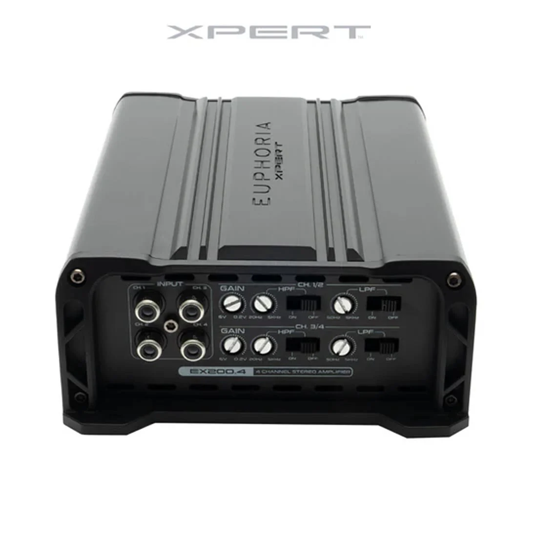 Euphoria XPERT EX200.4 4-Channel Full Range Class D Mini Amplifier (EX2004) - Image 7