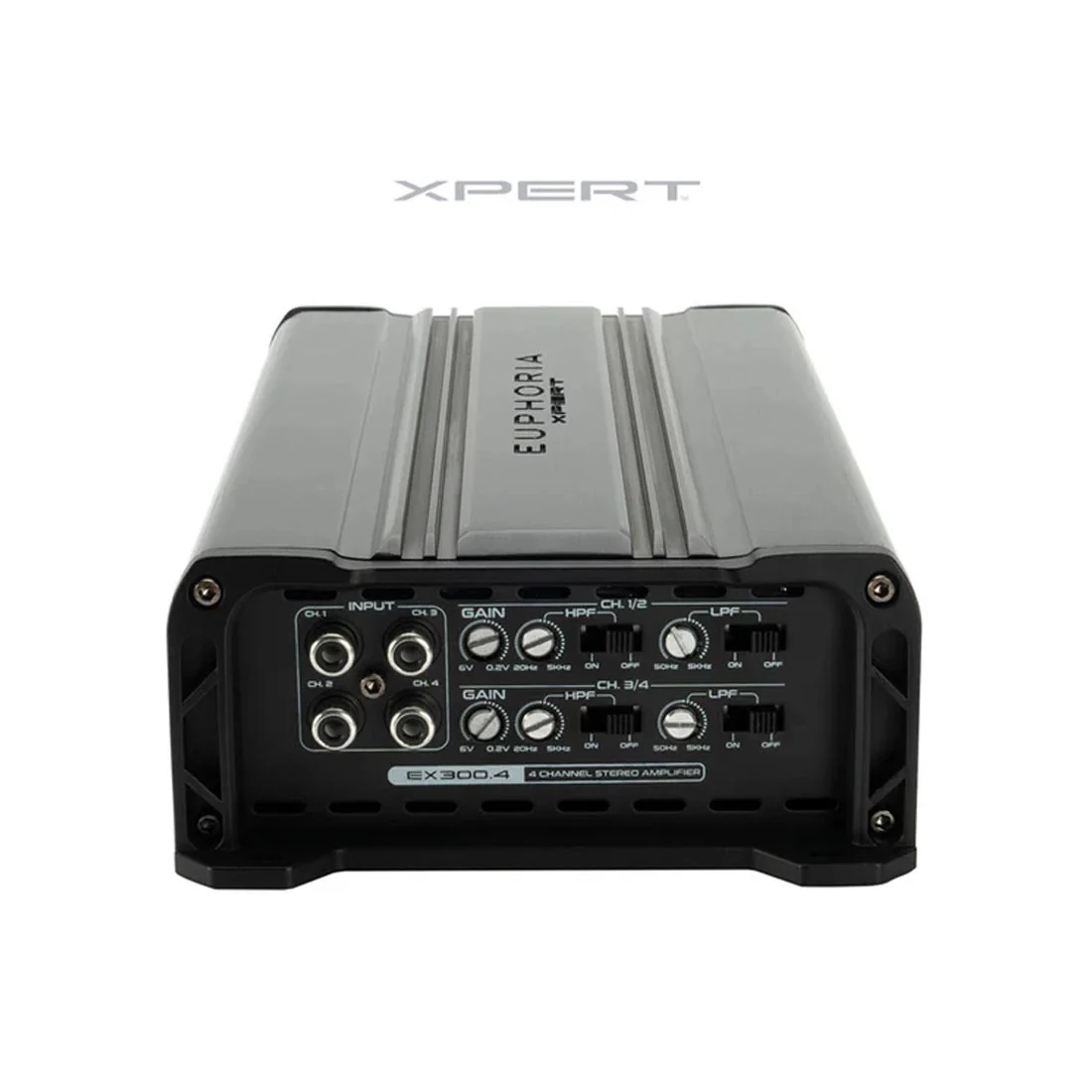 Euphoria XPERT EX300.4 4-Channel Full Range Class D Mini Amplifier (EX3004) - Image 3