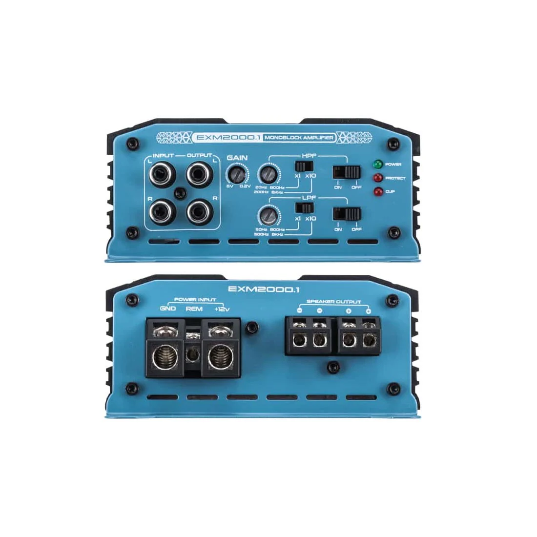 Euphoria XPERT EXM2000.1 Class D Mini Mono Amplifier (EXM2000.1) - Image 2
