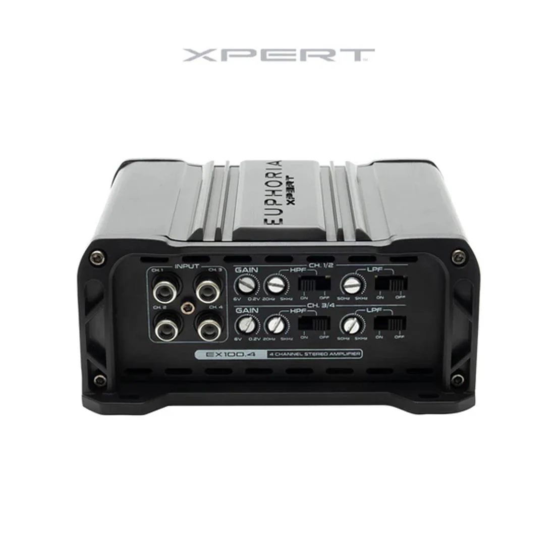 Euphoria XPERT EX100.4 4-Channel Full Range Class D Mini Amplifier (EX1004) - Image 6