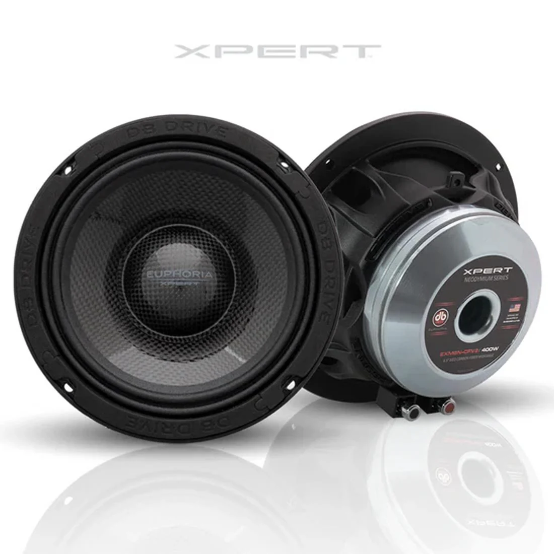 Euphoria XPERT EXM6N-CFV2 6.5" NEO Carbon Fiber Midrange Speaker - Each (EXM6NCFV2) - Image 8