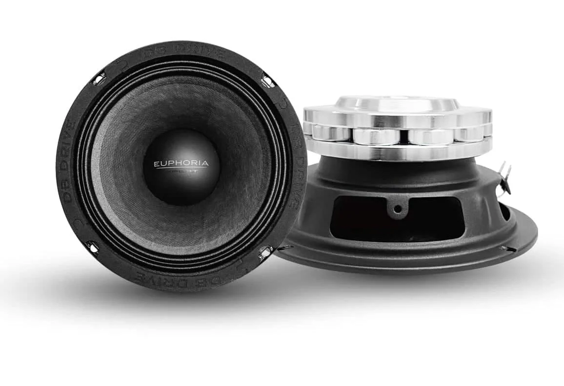 Euphoria XPERT EXM8N-CF 8" NEO Midrange Carbon Fiber Speaker - Each (EXM8NCF)