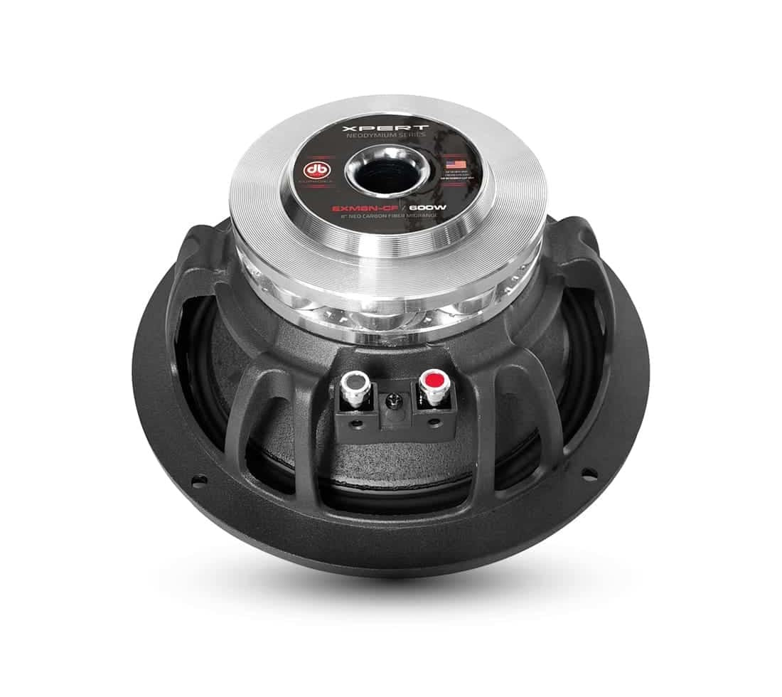 Euphoria XPERT EXM8N-CF 8" NEO Midrange Carbon Fiber Speaker - Each (EXM8NCF) - Image 2