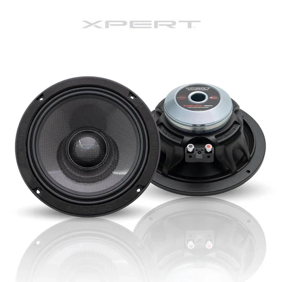 Euphoria XPERT EXM8N-CFV2 8" NEO Carbon Fiber Midrange Speaker - Each (EXM8NCFV2) - Image 9