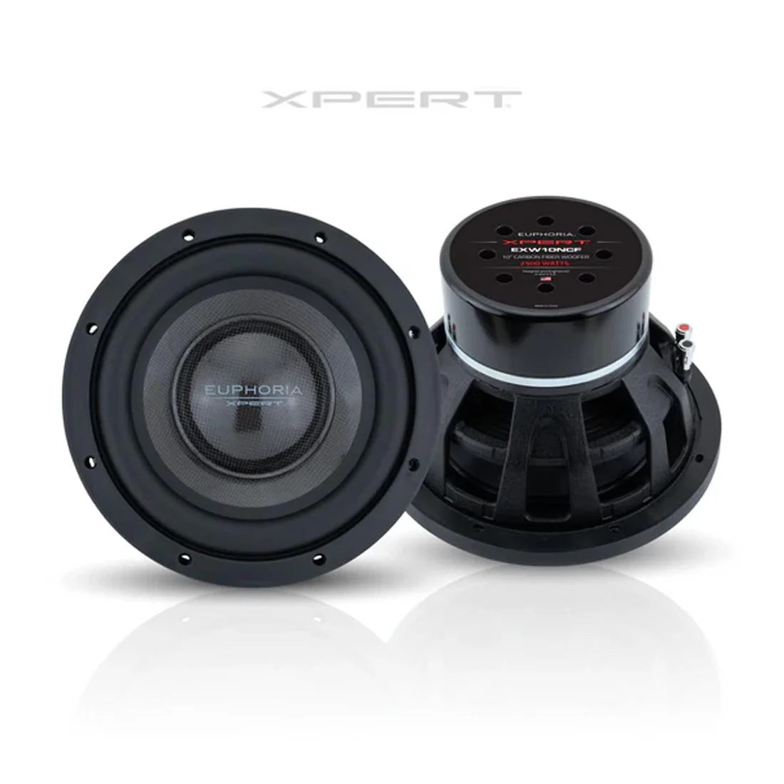 Euphoria XPERT EXW10NCF 10" NEO Carbon Fiber DVC Subwoofer - Each - Image 2