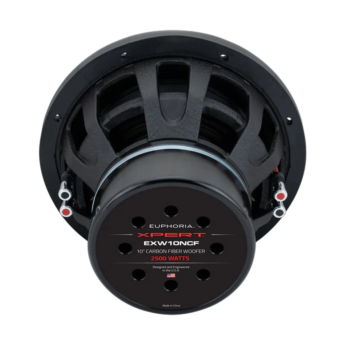 Euphoria XPERT EXW10NCF 10" NEO Carbon Fiber DVC Subwoofer - Each - Image 5