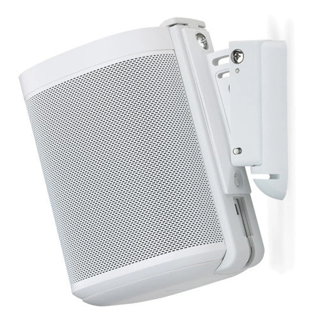 Flexson FLXS1WM1011 Wall Mount For Sonos One & Play:1 - Each - White (FLXS1WM1011) - Image 2