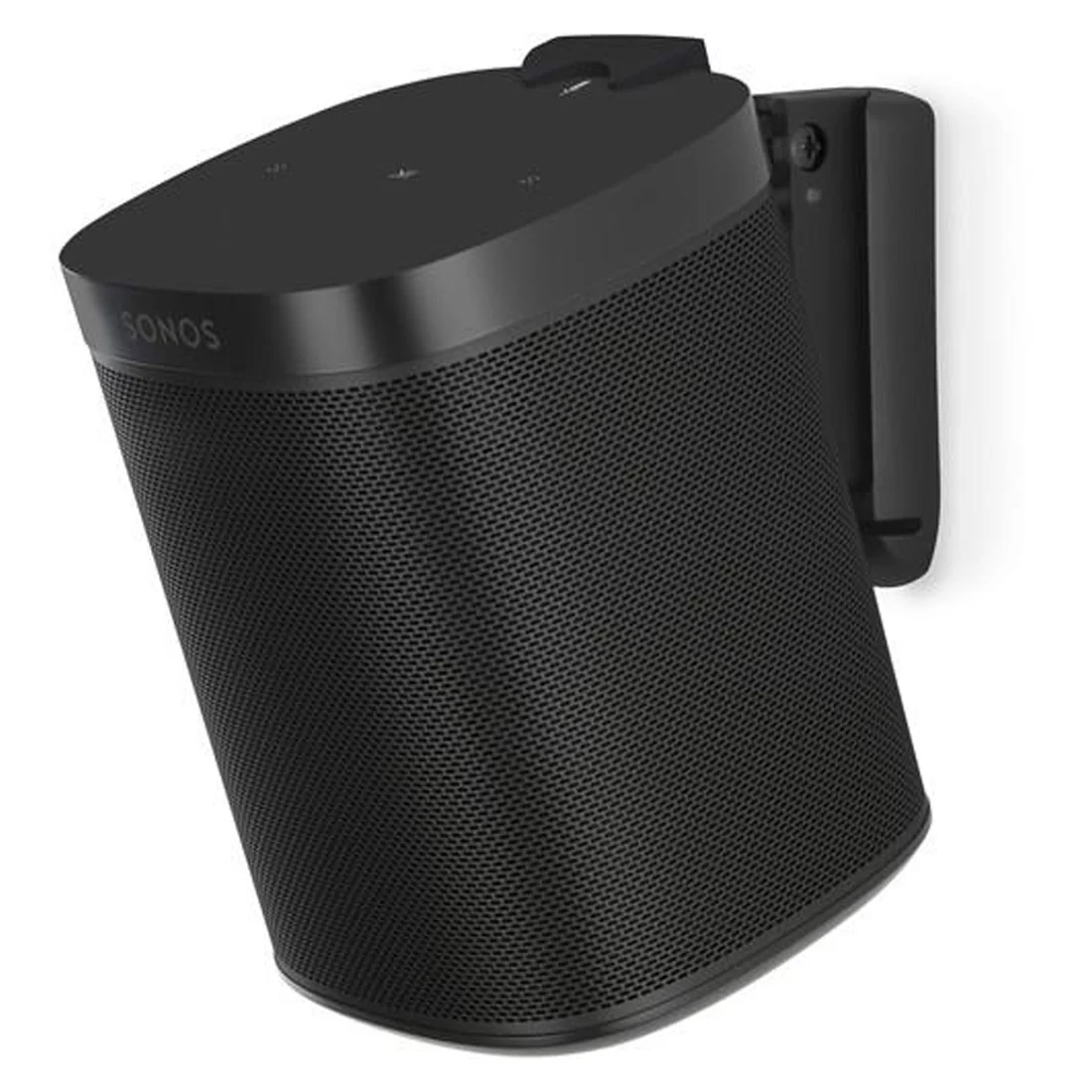 Flexson FLXS1WM1021 Wall Mount For Sonos One & Play:1 - Each - Black (FLXS1WM1021)