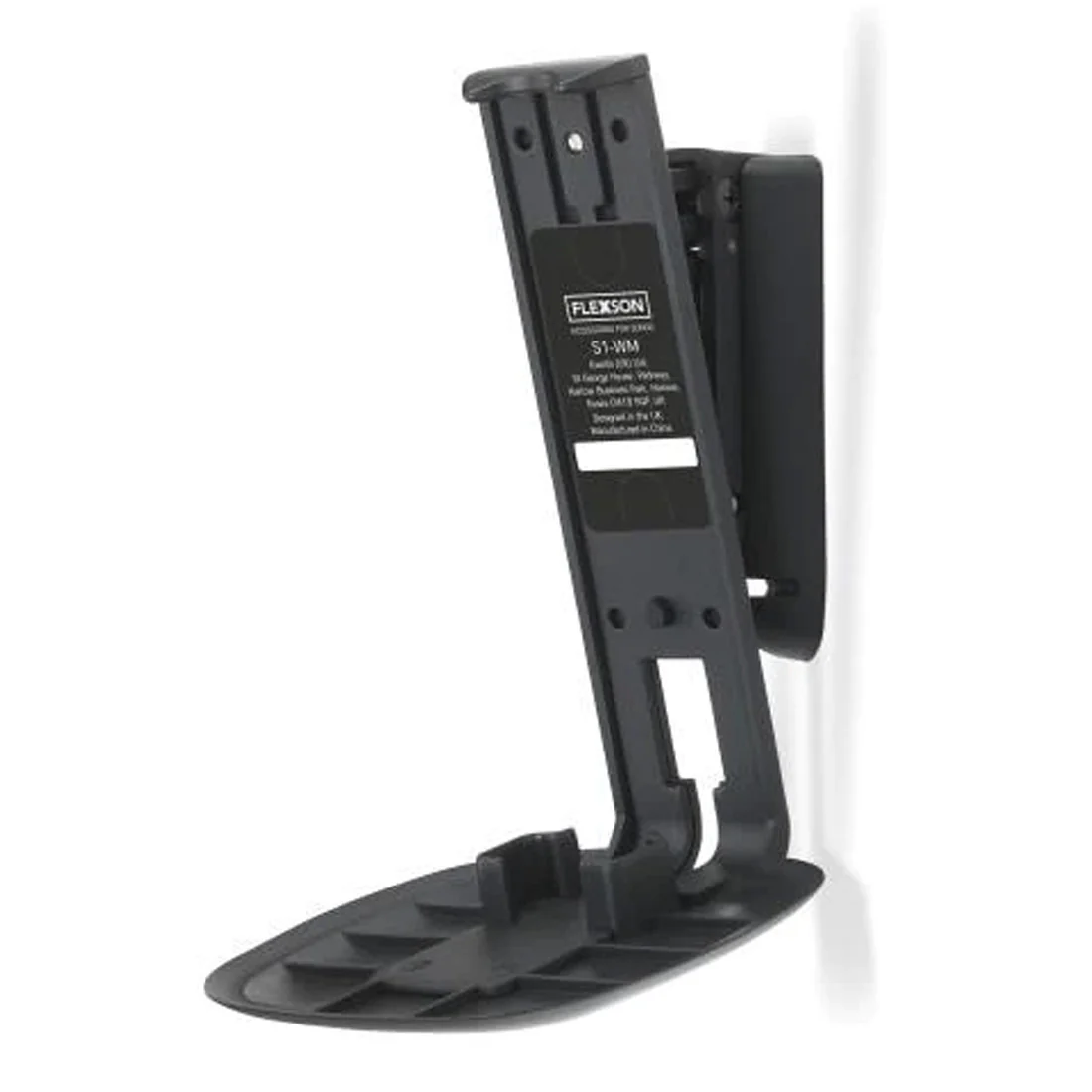 Flexson FLXS1WM1021 Wall Mount For Sonos One & Play:1 - Each - Black (FLXS1WM1021) - Image 2