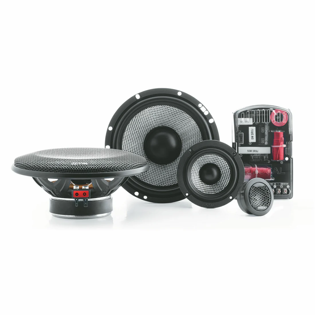 Focal 165AS 3 Access Series 6.5" 80W RMS 3-Way Component Speaker System (165AS3)
