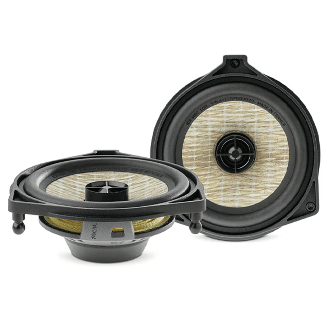 Focal ICR MBZ 100 4" 40W RMS 2-Way Speakers for Surround Locations of Select Mercedes-Benz - Pair (ICRMBZ100)