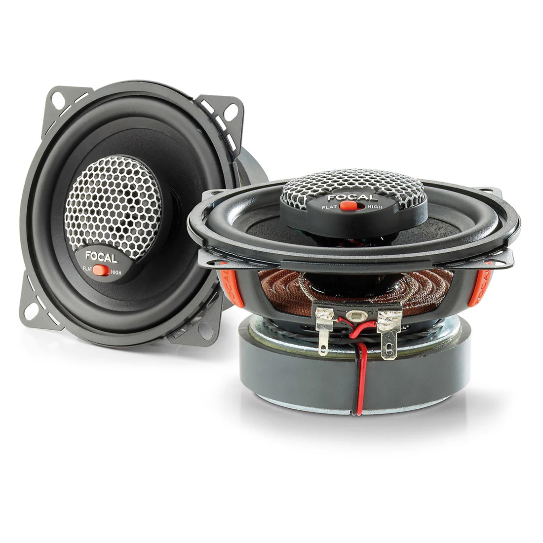 Focal ICU 100 Universal Integration Series 4" 2-Way Coaxial Car Speakers - Pair (ICU100)