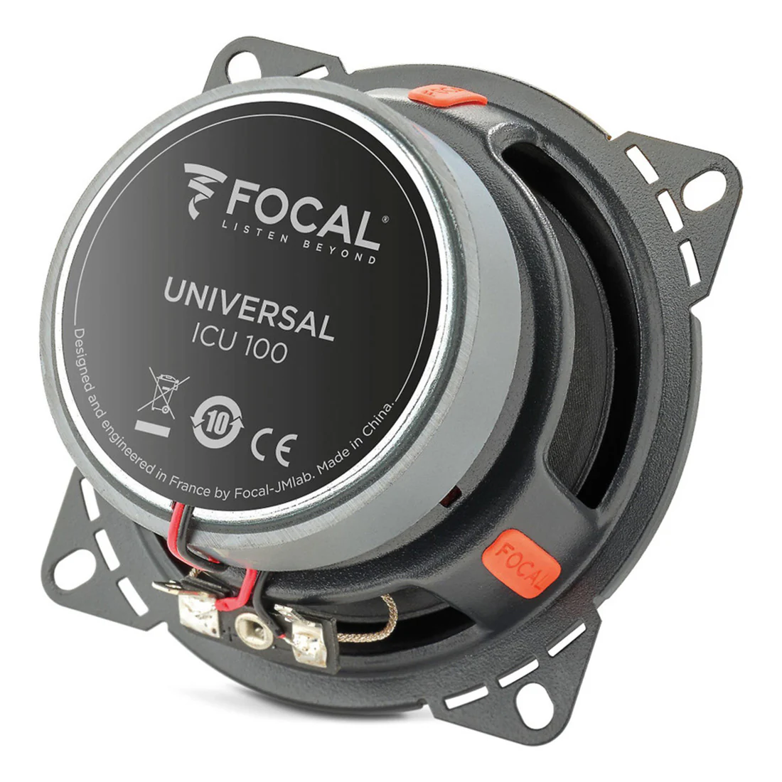 Focal ICU 100 Universal Integration Series 4" 2-Way Coaxial Car Speakers - Pair (ICU100) - Image 4