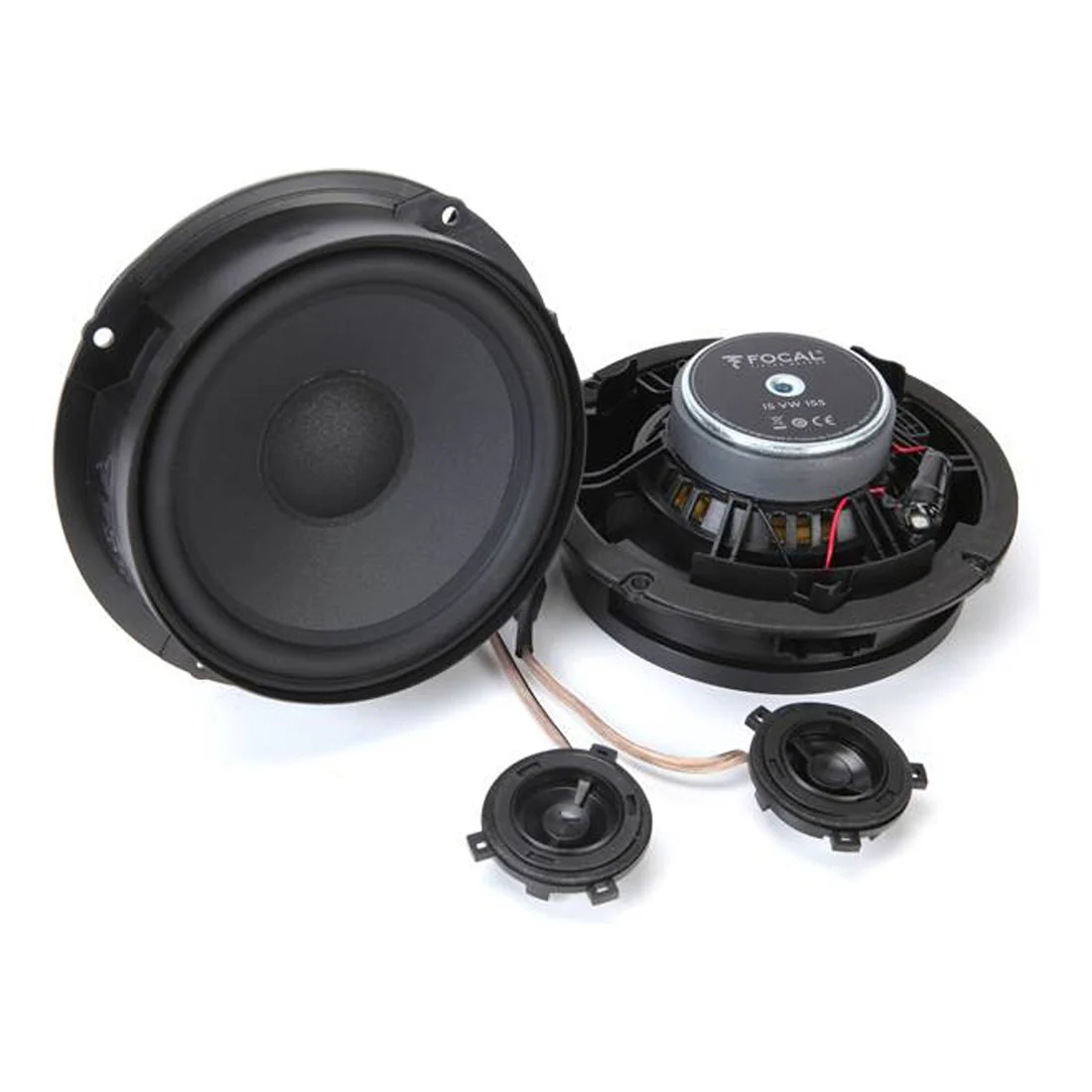 Focal IS VW 155 6.1" 50W RMS Component Speaker System for Select Volkswagens (ISVW155) - Image 2