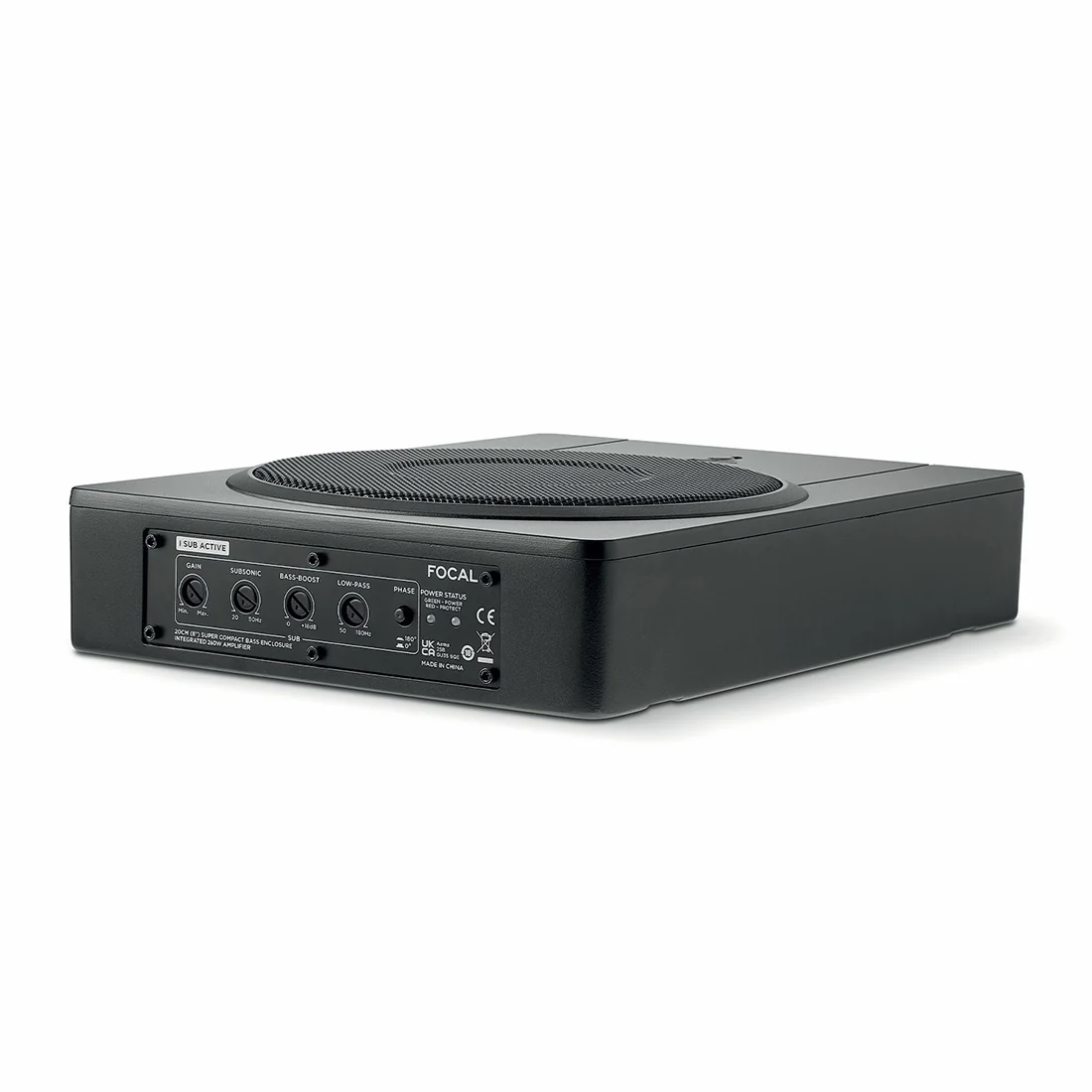 Focal ISUB ACTIVE 8" 130W RMS Flat Active Subwoofer - Each (ISUBACTIVE) - Image 5