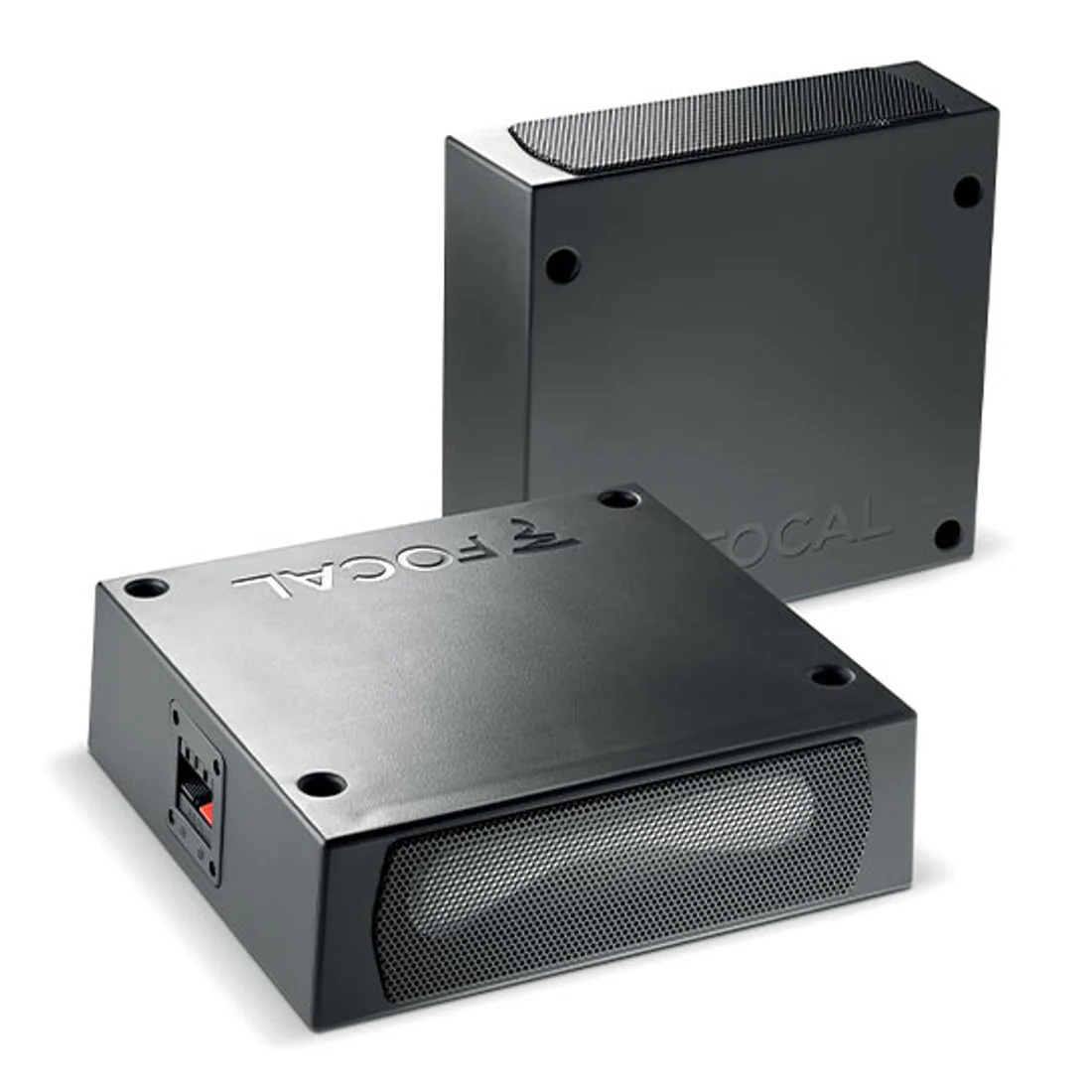 Focal ISUB TWIN 100W RMS Ultra Compact Passive Bass Enclosures - Pair (ISUBTWIN)