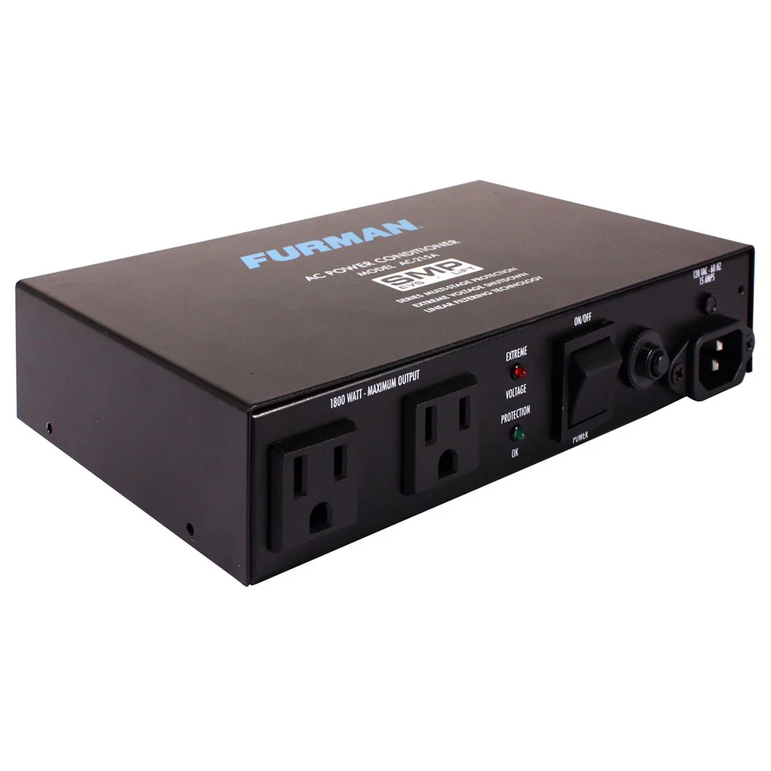 Furman AC-215A 10 Amp 2 Outlet Compact Power Conditioner (AC215A)