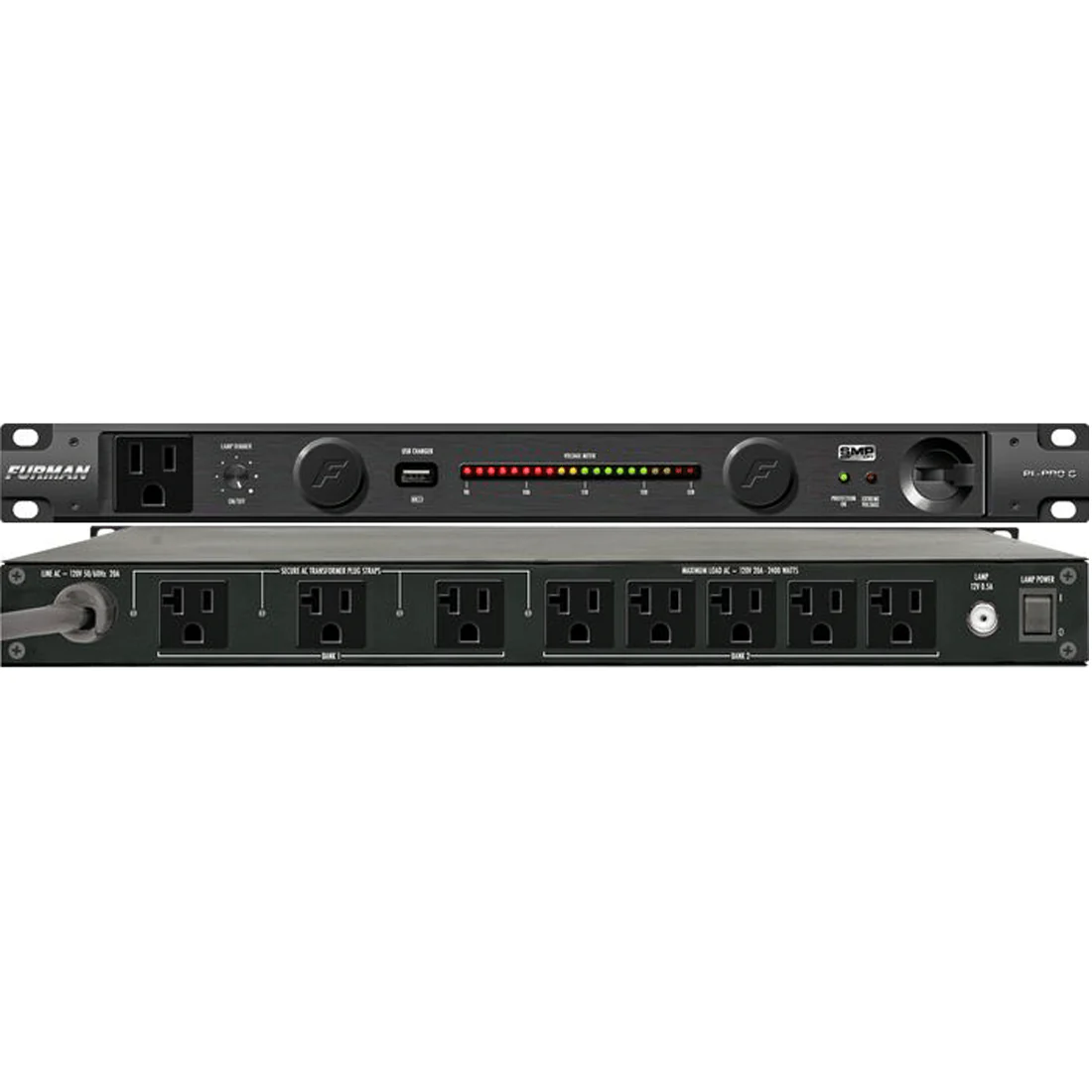 Furman PL-PRO-C Classic Series Power Conditioner with Voltmeter (PLPROC) - Image 4