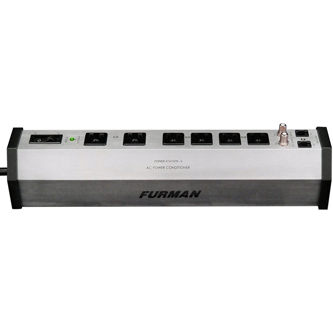 Furman PST-6 15 Amp 6 Outlet Surge Suppressor Strip (PST6)