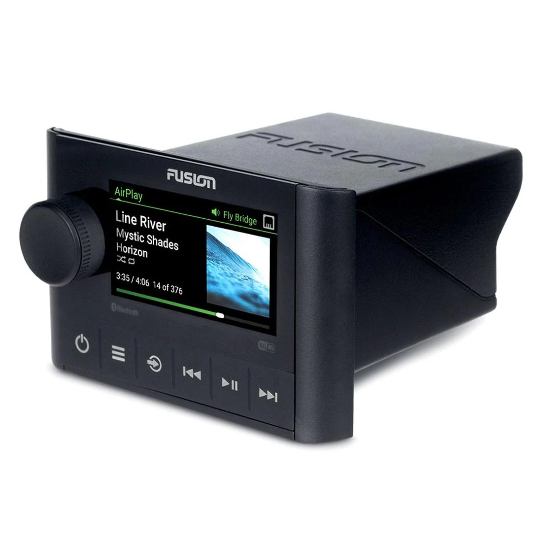 Fusion MS-SRX400 Apollo Series Marine Zone Stereo with Built-in Wi-Fi - Image 2