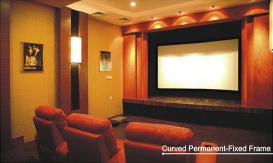 Grandview LF-PH135 Prestige Series 135” Permanent Curve Fixed Frame Screen (LFPH 135) - Image 3