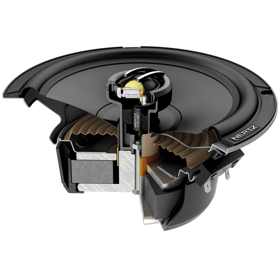 Hertz CPX165 Cento Pro Series 6.5" 285W 2-Way Coaxial Speakers - Pair (CPX165) - Image 5