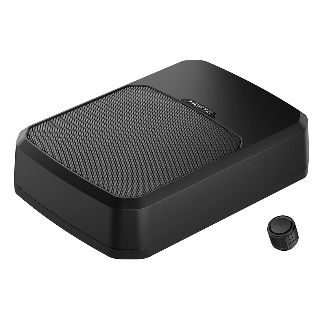 Hertz DBA201F 8" Underseat Loaded Shallow Active Subwoofer Box (DBA201F)