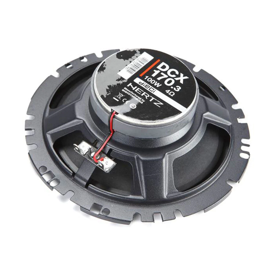 Hertz DCX170.3 Dieci 6.7" 2-Way Coaxial Speakers - Pair (DCX170.3) - Image 2